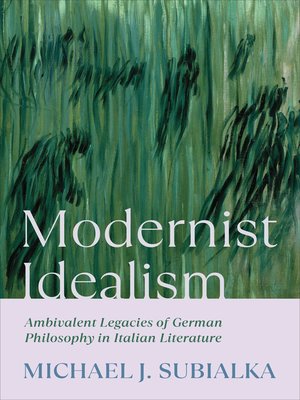 cover image of Modernist Idealism